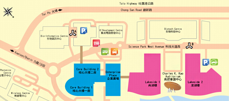 HKSTP Map